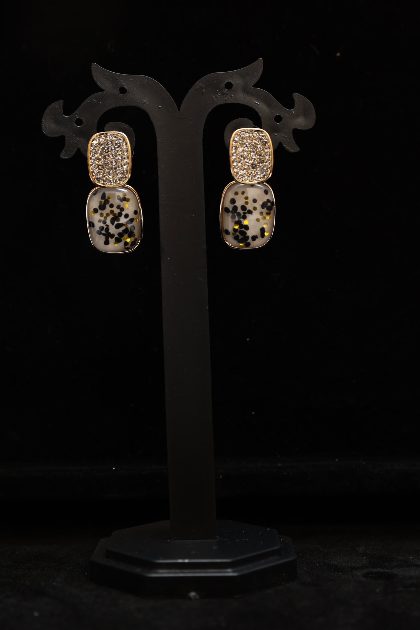 Glamourous Jewel Tones Drop Earrings Combo