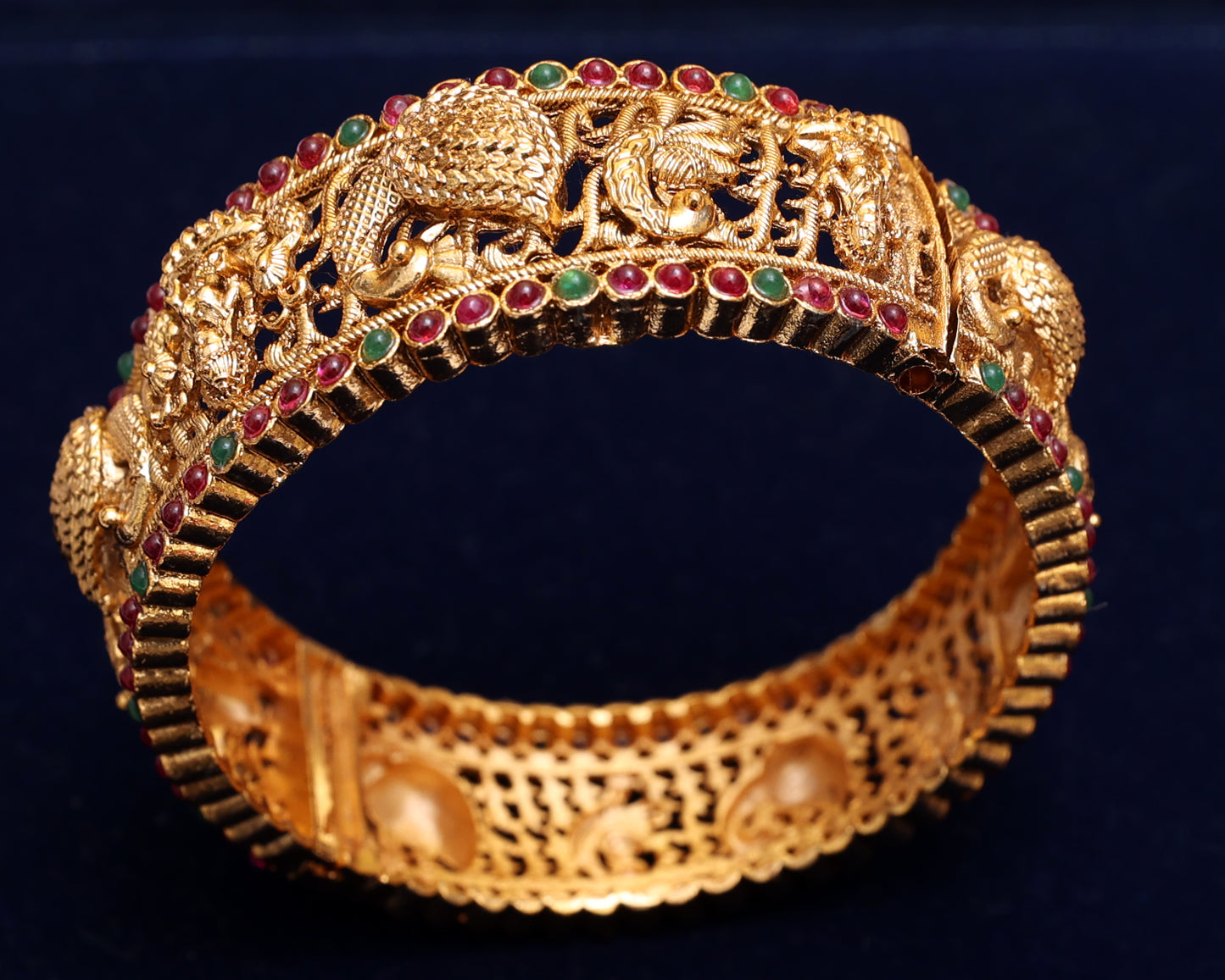 Glistening Jewel Embellished Bangle