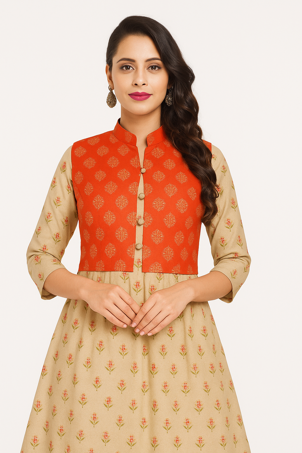 Sophisticated Ethnic Motif Kurta Set