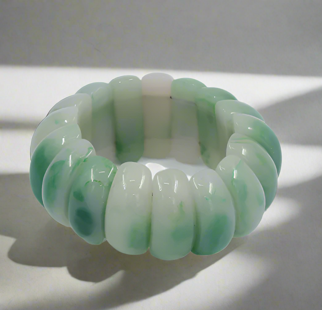 Mint Mist Chunky Bracelet