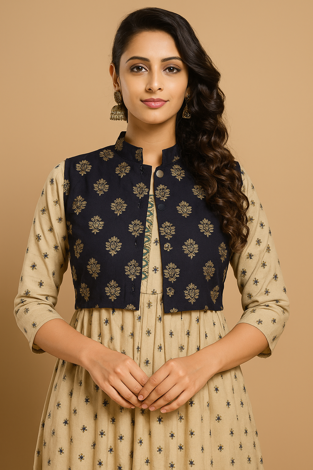 Sophisticated Ethnic Motif Kurta Set