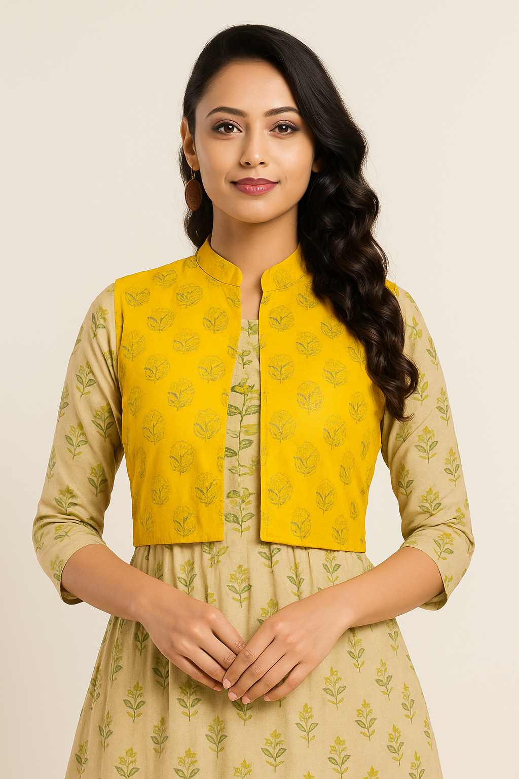 Sophisticated Ethnic Motif Kurta Set