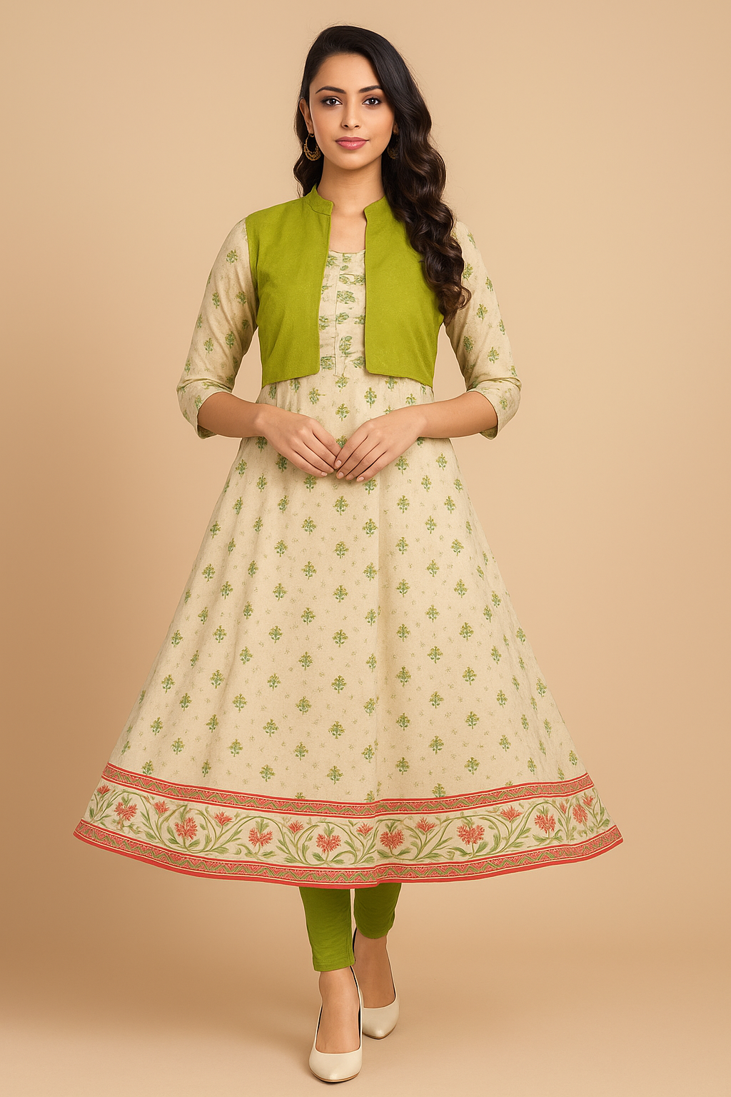Sophisticated Ethnic Motif Kurta Set