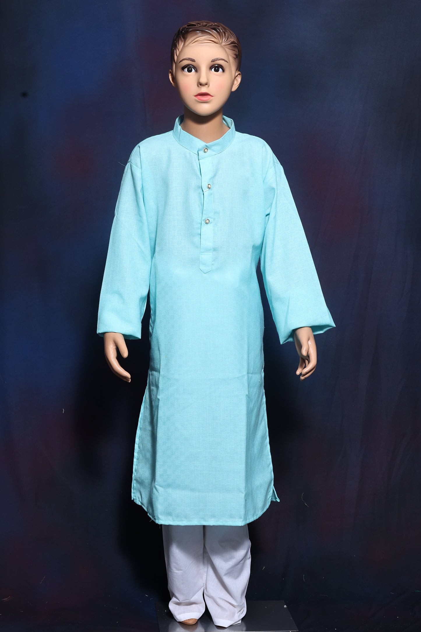 Radiant Blue Kurta for Boys