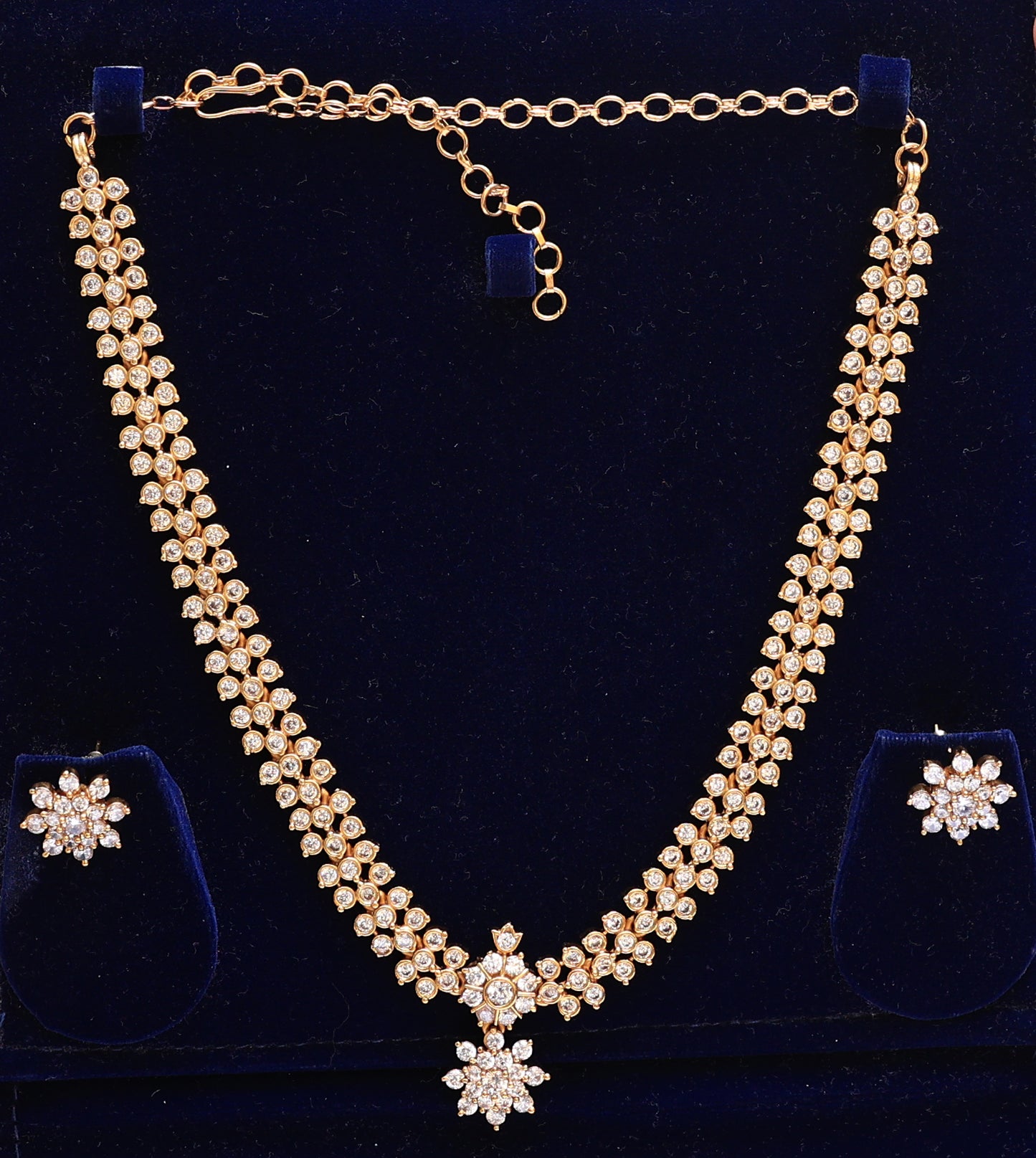 Shimmering Crystal Elegance Necklace