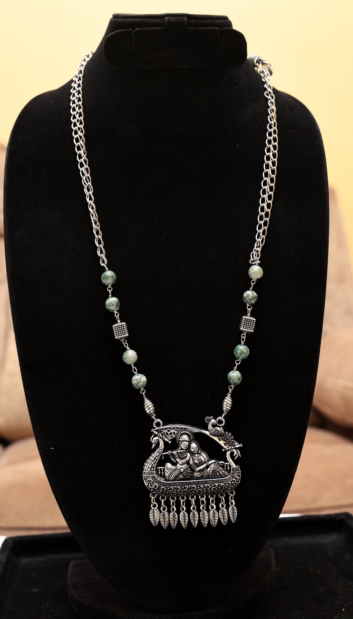 Timeless Heritage Oxidized Necklace