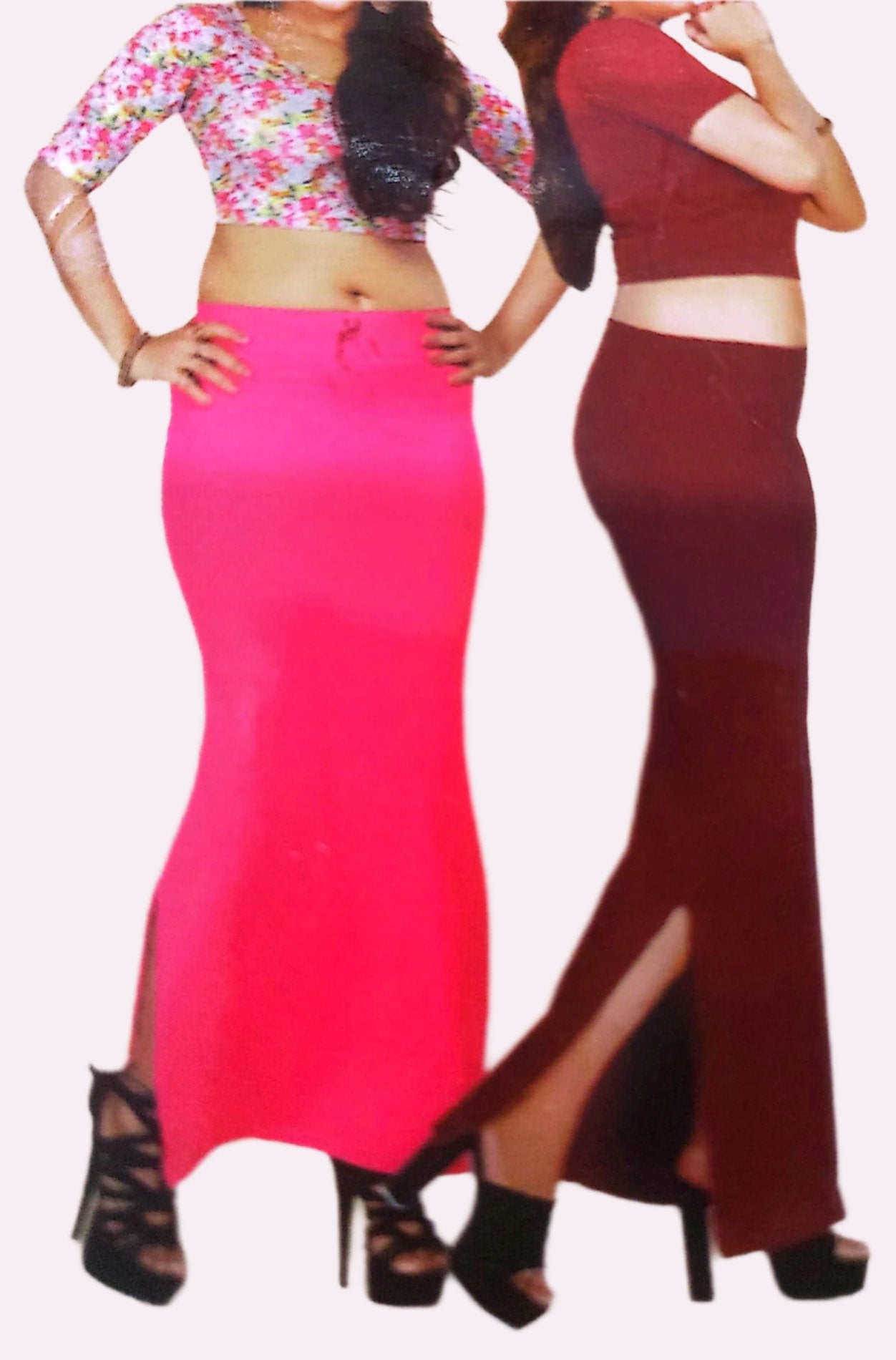 Women Saree Shapewear with Draw String Attached