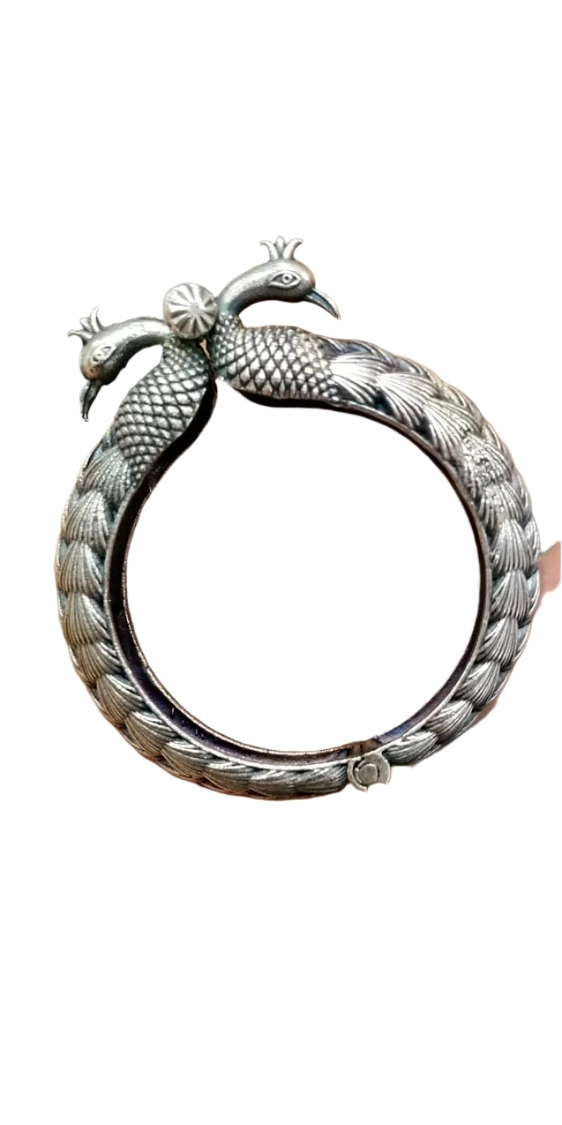 Captivating Ethnic Pattern Oxidised Bangle