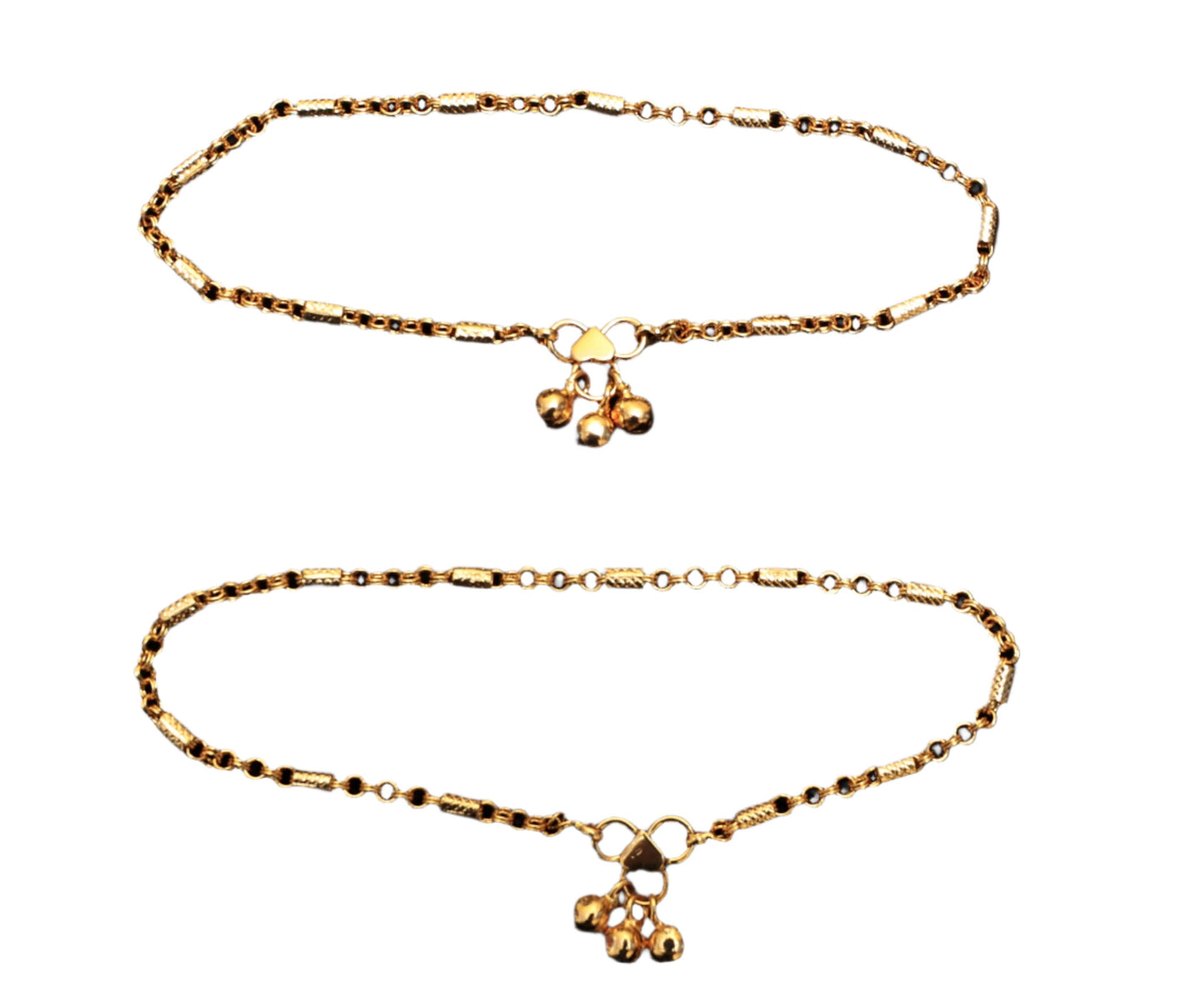Luxurious Golden Harmony Anklets