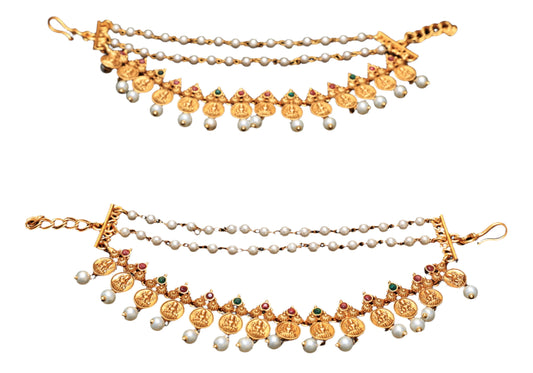 Everlasting Pearl Ear Chains
