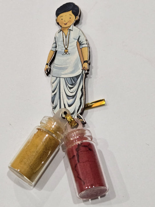 Purush Haldi & Kumkum Return Gifts - Varamahalakshmi & Ganesh Festival Favors