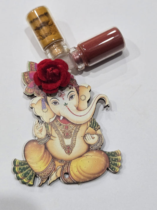 Ganesh  Haldi & Kumkum Return Gifts - Varamahalakshmi & Ganesh Festival Favors