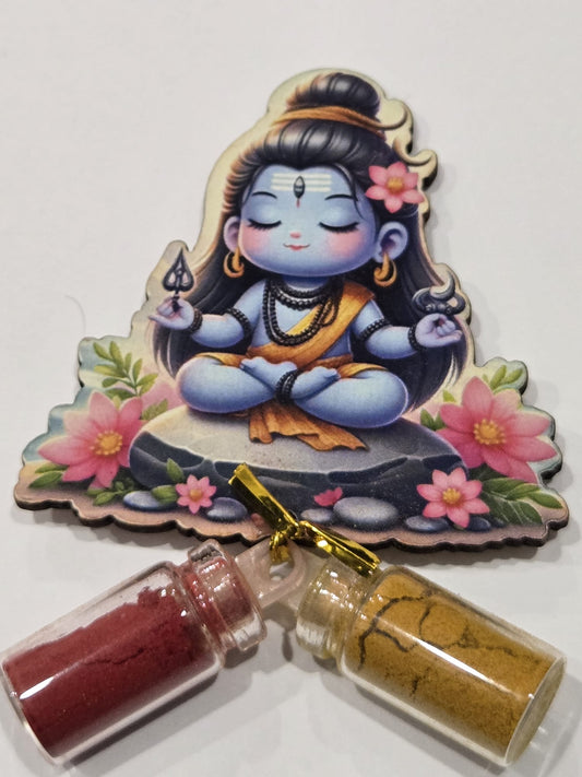 Bal Shivji  Haldi & Kumkum Return Gifts - Varamahalakshmi & Ganesh Festival Favors