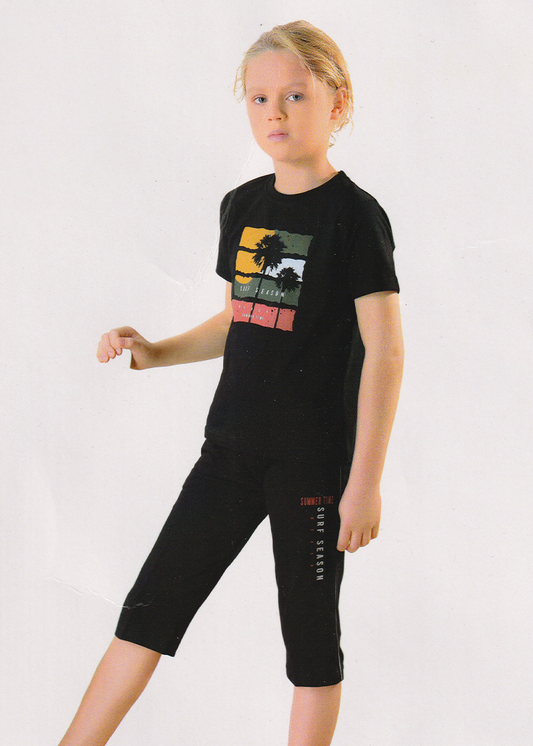 Black Kids Comfort Night dress