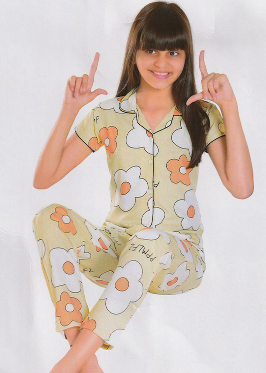 Flora Glow Night Suit