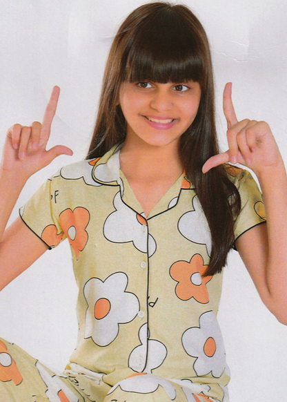 Flora Glow Night Suit
