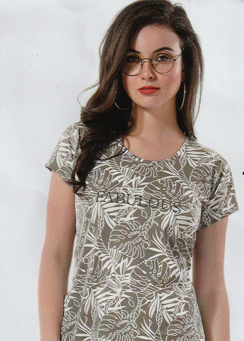 Coral Night Suit