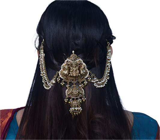 Divine Drape Temple Hair Accessory