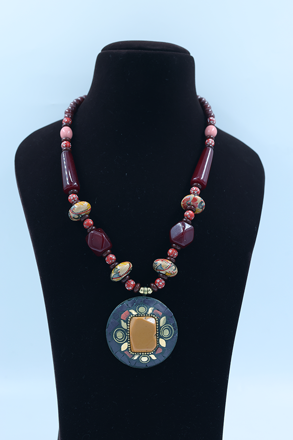Boho Bloom Pendant Necklace