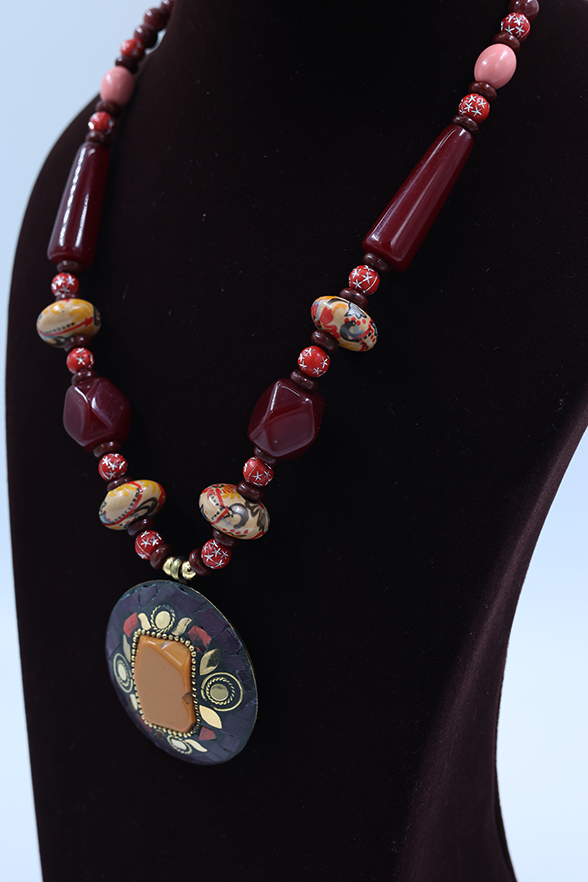 Boho Bloom Pendant Necklace