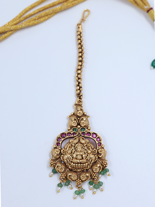 Regal Temple Bridal Necklace Set