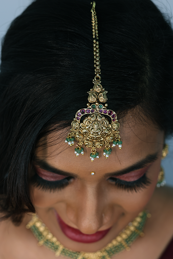 Regal Temple Bridal Necklace Set