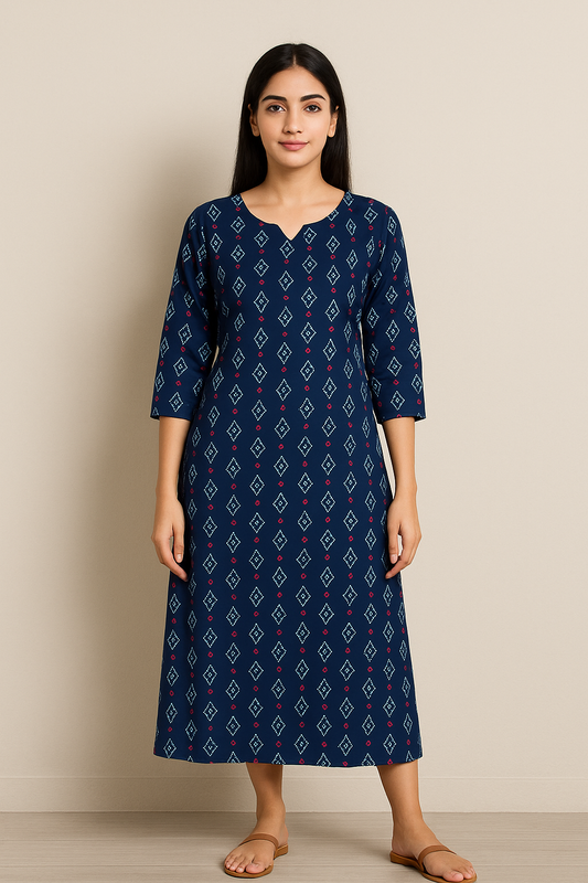 Mesmerizing Blue Kurta