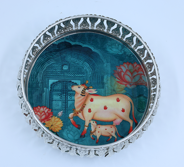 Kamadhenu Decorative Platter