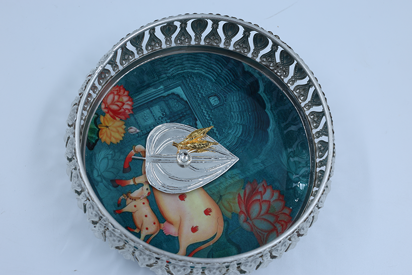 Kamadhenu Decorative Platter