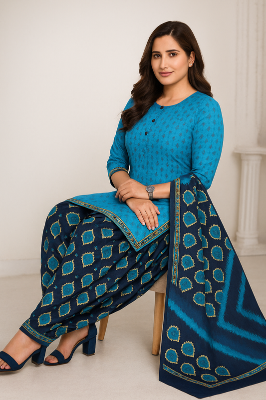 Enchanting Blue Kurta Set