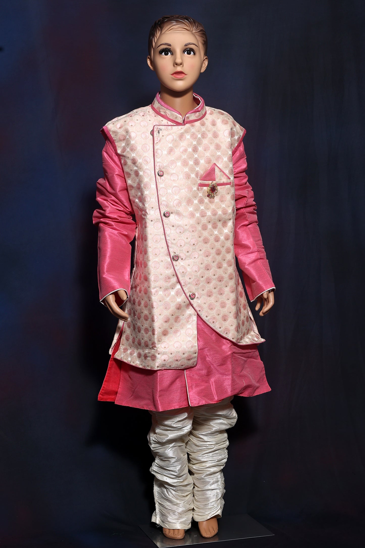 Adorable Pink Kurta Set for Boys