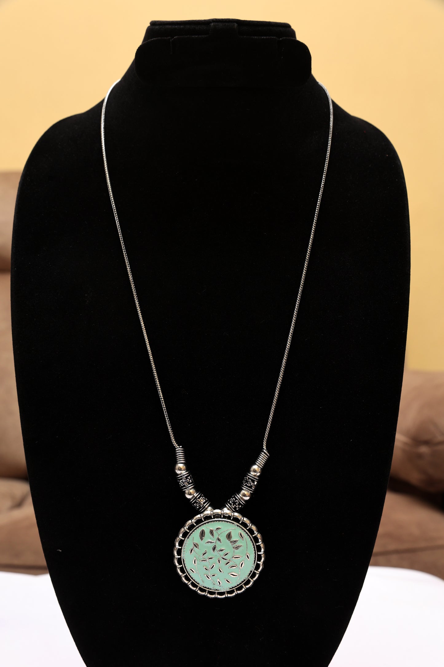 Mystic Floral Oxidized Necklace
