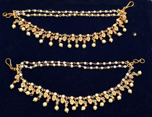 Radiant Elegance Ear Chains