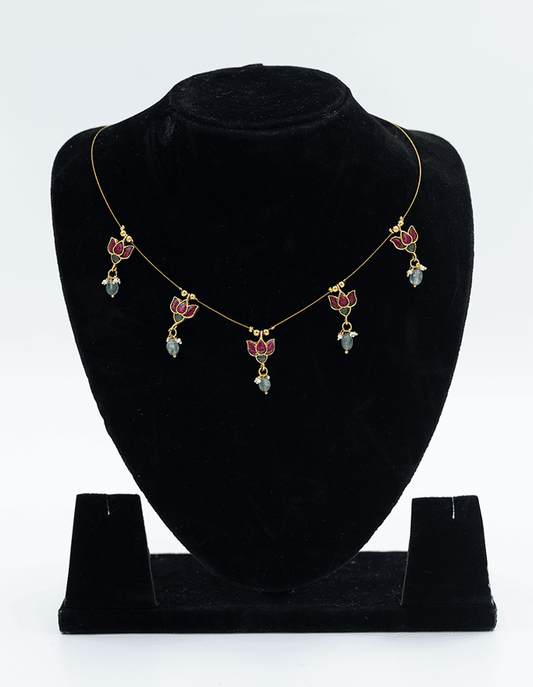 Alluring Floral Necklace