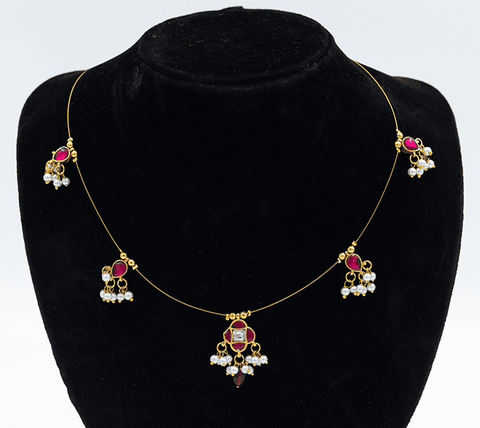 Pink & Pearl Elegance Necklace