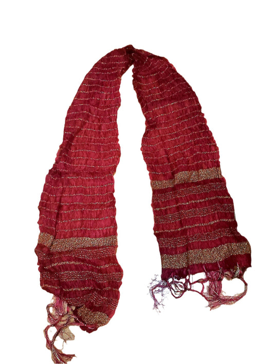 Mens Rustic Charm Handwoven Textured Dupatta