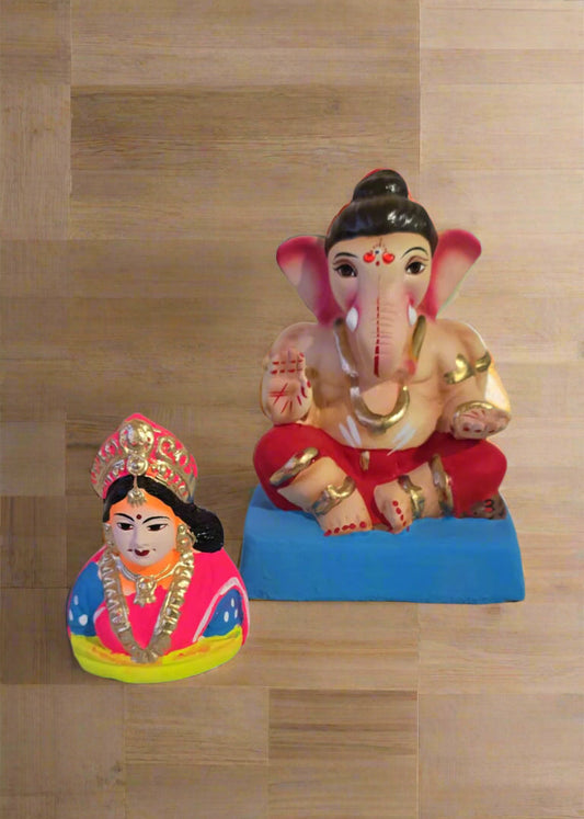Celebrate the Festival with Elegant Gowri Ganesh Idols