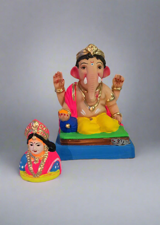 Traditional Gowri Ganesh Idols for Auspicious Occasions